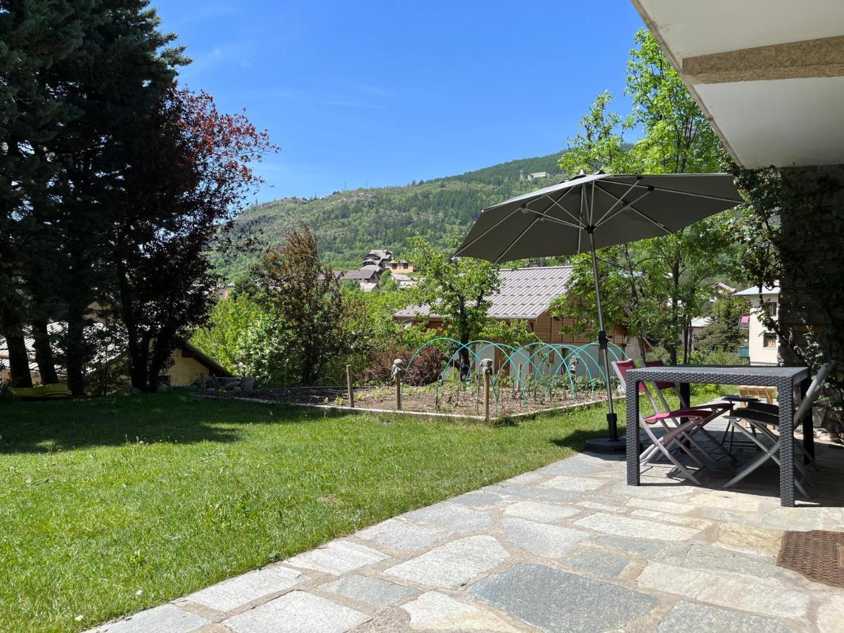 Appartement Rez De Jardin, 2 Chambres/ 4 Personnes, Garage. Briançon Eksteriør bilde