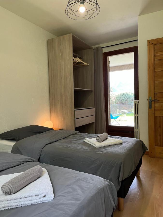 Appartement Rez De Jardin, 2 Chambres/ 4 Personnes, Garage. Briançon Eksteriør bilde