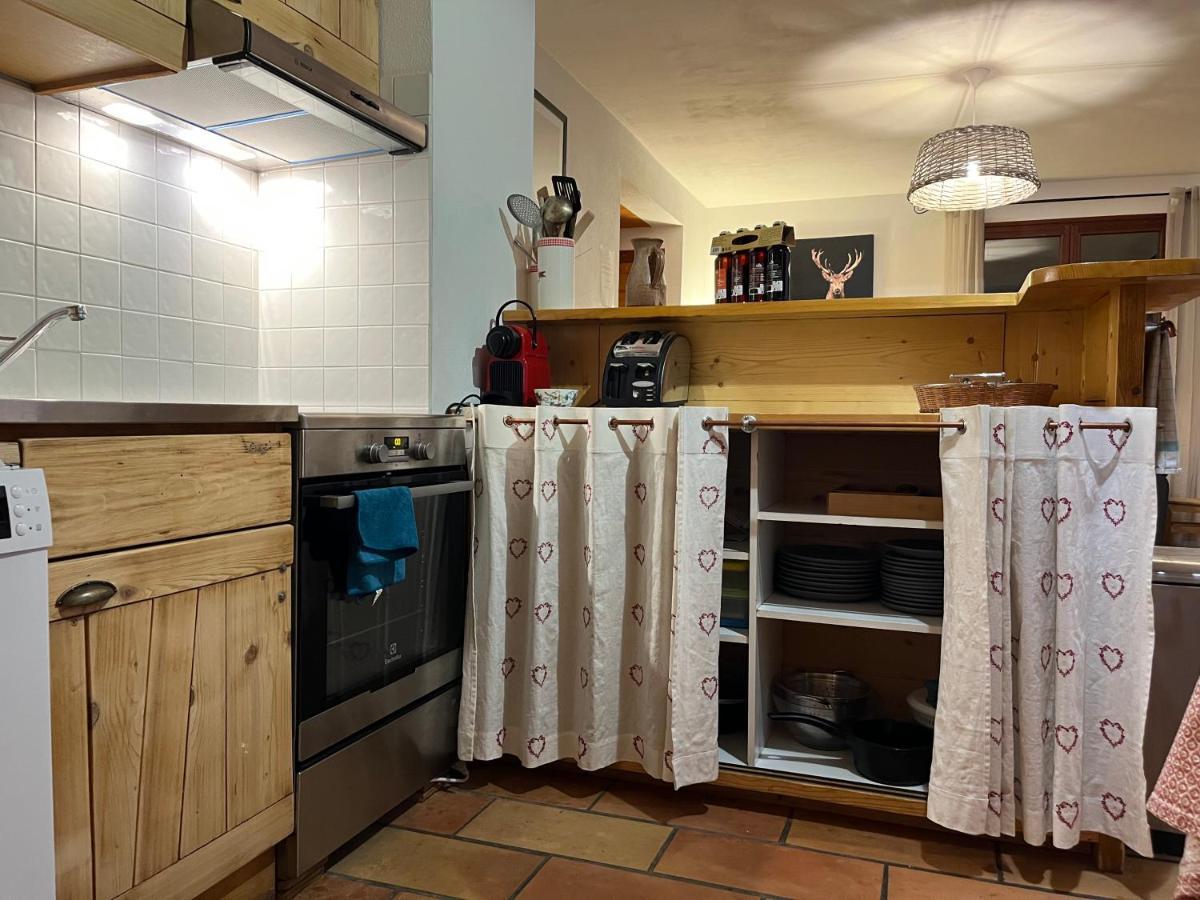 Appartement Rez De Jardin, 2 Chambres/ 4 Personnes, Garage. Briançon Eksteriør bilde